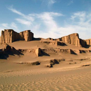 Пустыня Деште-Лут в Иране
