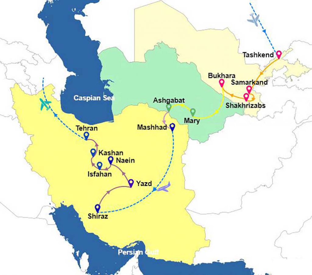 Great Silk Road 1024x902 - Great Silk Road Tour (21 Days)