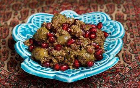 zeyton parvardeh 474x300 - Iranian vegetarian foods