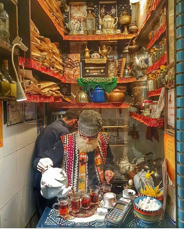 Haji Ali Darvish tea house - The history of bazaars in Iran