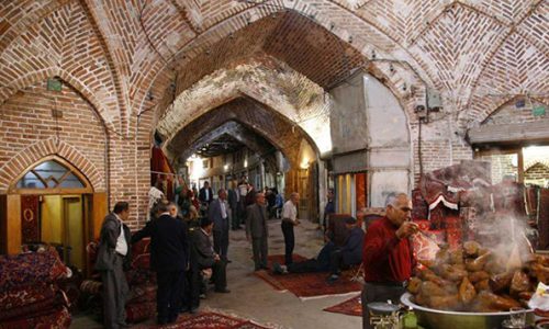 Kermanshah Bazar 500x300 - The history of bazaars in Iran