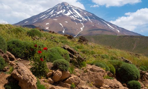 Mount Damavand mountaineering 500x300 - Iran mountain climbing