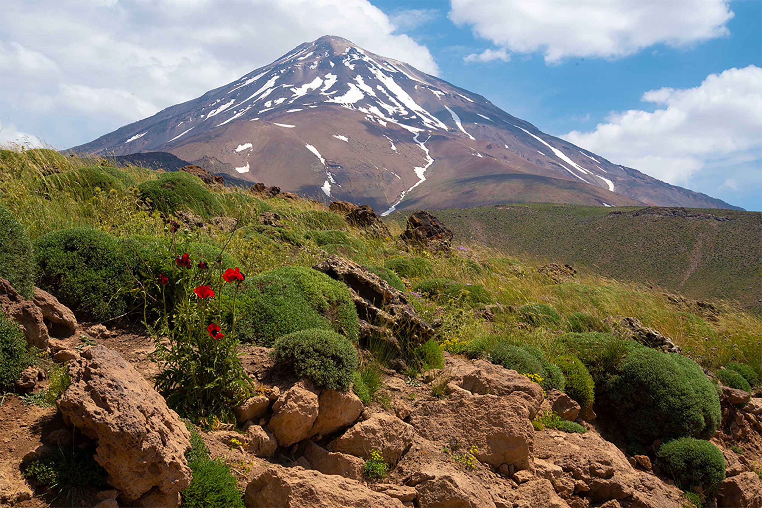 Mount Damavand mountaineering 1 scaled - Camping in Iran