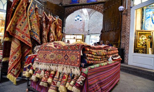Tabriz bazaar carpet 500x300 - The history of bazaars in Iran