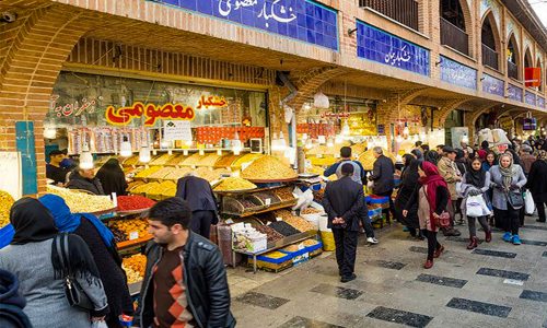 Tehran Grand bazaar 500x300 - The history of bazaars in Iran