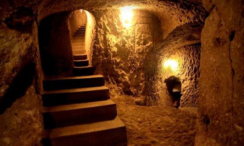 Underground city of noushabad ouyi 500x300 - Kashan tours