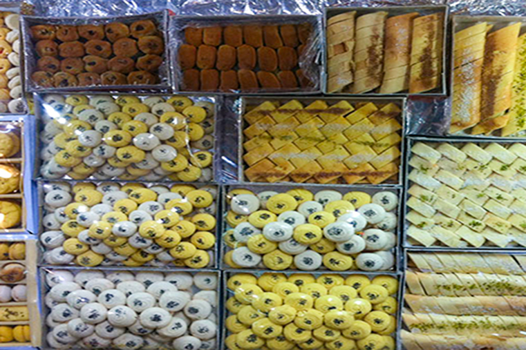 shirini kermanshahi pastry persian iran bazaar - The history of bazaars in Iran