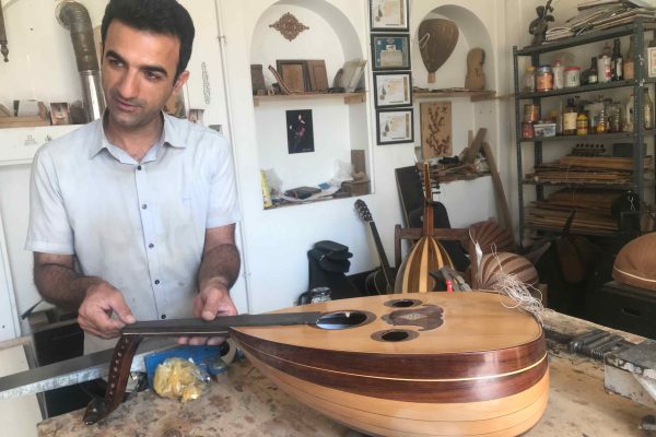 Crafting and playing the Oud 600x400 - Iranian Intangible Cultural Heritage in UNESCO List